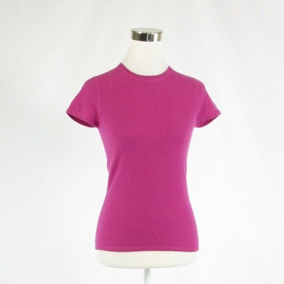 Henri Bendel fuchsia pink sweater S - Picture 1 of 8